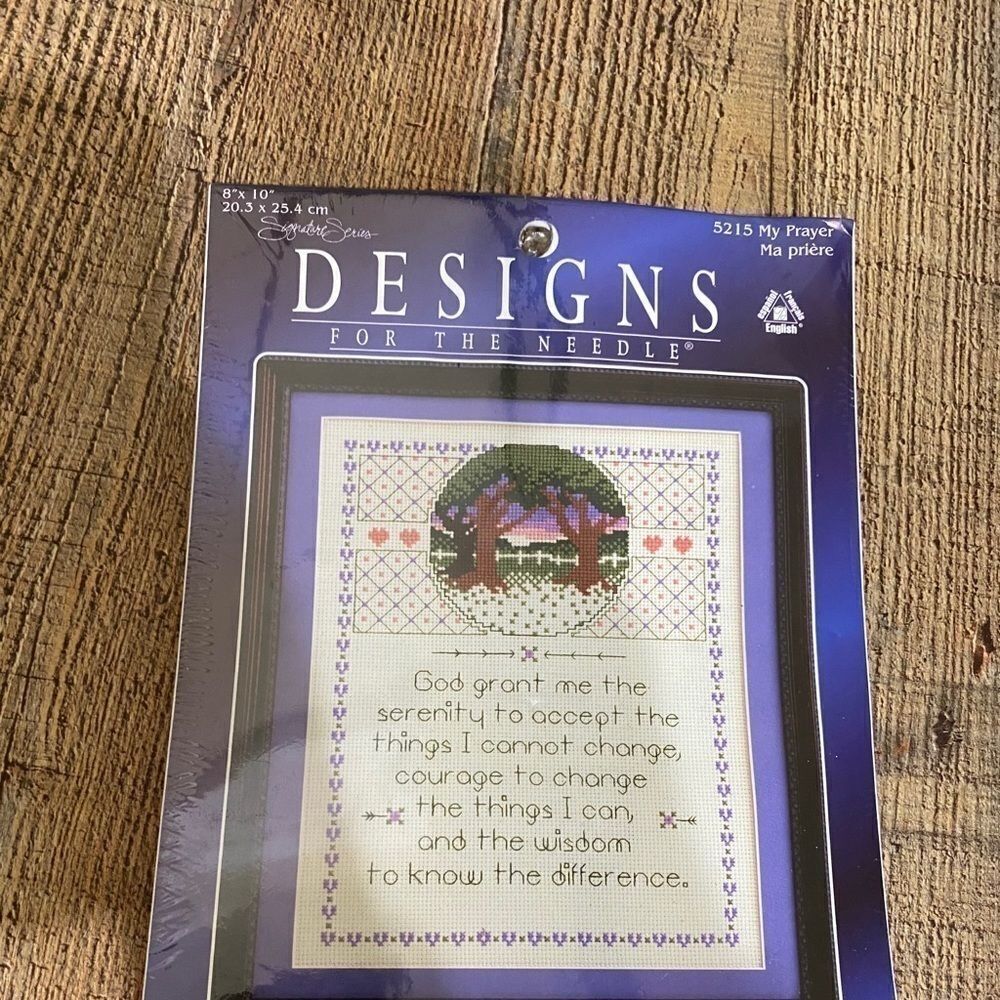 💜 New‎ Designs for the Needle Cross Stitch Kit
